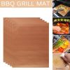 Copper Grill and Baking Mats - 5 Pack - Copper Grill Mats