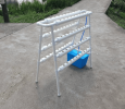 NFT Hydroponics System with 72 Holes Kits,Vertical Hydroponic Growing Systems PVC Tube Plant Vegetable - 72 holes