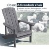 Modern Poly Adorondic Outside Chairs - as Pic