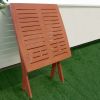 Malibu Outdoor Folding Bistro Table - as Pic