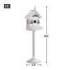 Garden Lawn Outdoor Bird Supplies Feeder & House - As pic show - Style B