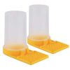 2Pcs Bee Water Feeder Beehive Beekeeping Drinking Dispenser Honey Feeding Bowl  - Water Bottles