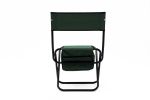 4-piece Folding Outdoor Chair with Storage Bag; Portable Chair for indoor; Outdoor Camping; Picnics and Fishing; Green - as Pic