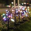 Flower Color Changing Light Garden Solar Stake Light - Multi-Color