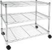 Simple Deluxe Heavy Duty 3-Shelf Shelving Unit; 24" D x 14"W x 20" H; 3 Tier - as Pic